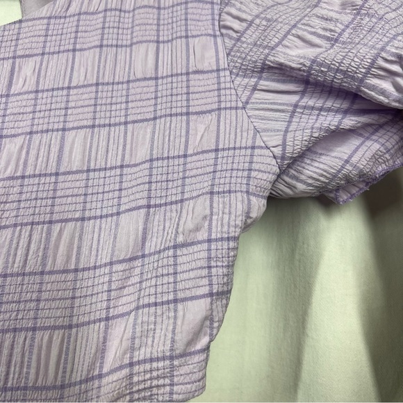 Showpo lilac check textured cutout maxi dress Akara open back - Picture 9 of 13